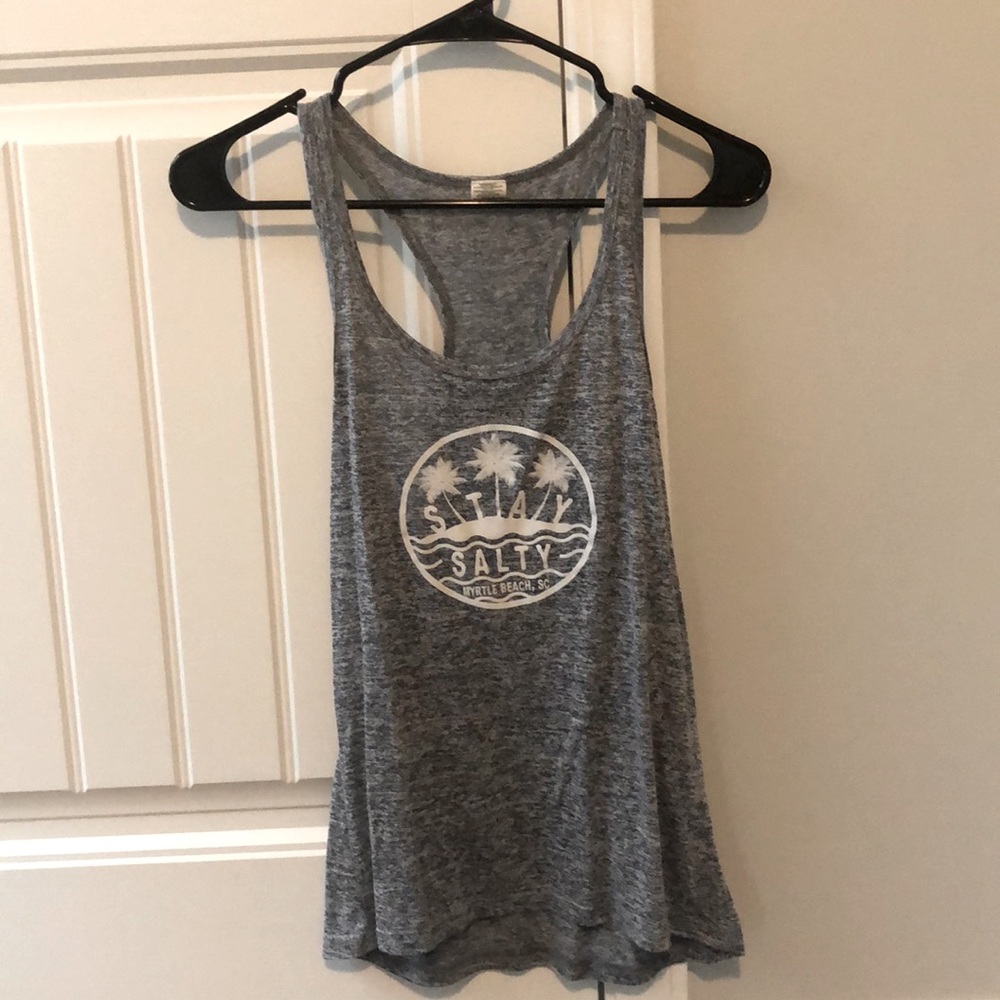 Beach tank top. “Stay Salty”